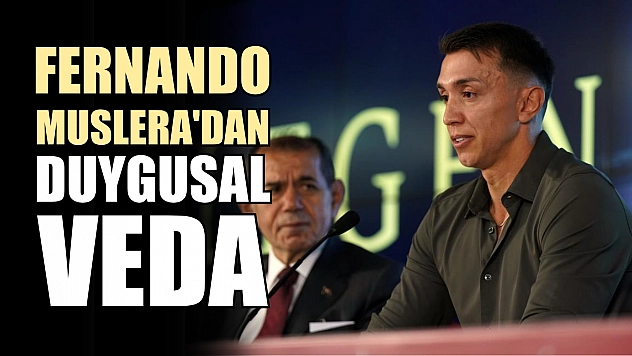 Fernando Muslera'dan duygusal veda