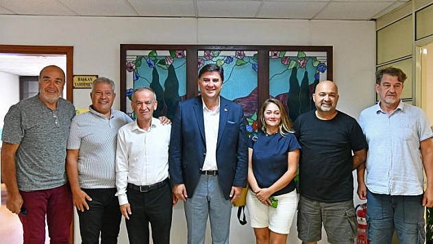 FESKO ÜYELERİNDEN BAŞKAN KARACA'YA ZİYARET