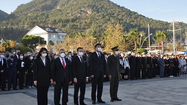 Fethiye'de 10 Kasım