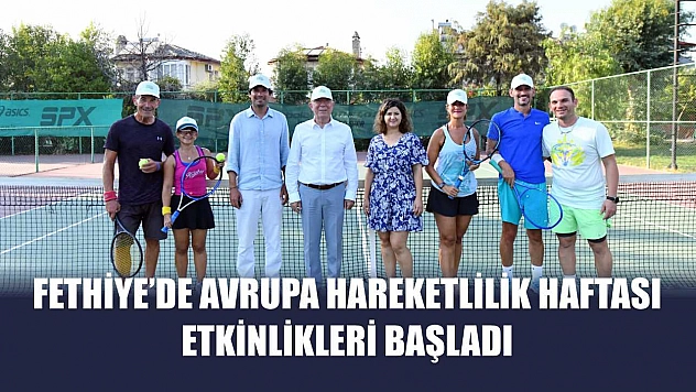 Fethiye'de Avrupa Hareketlilik Haftası Etkinlikleri Başladı