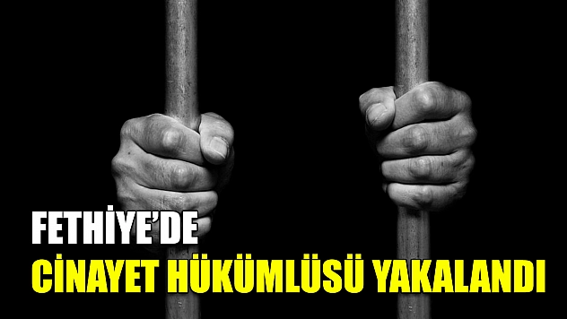 Fethiye'de cinayet hükümlüsü yakalandı