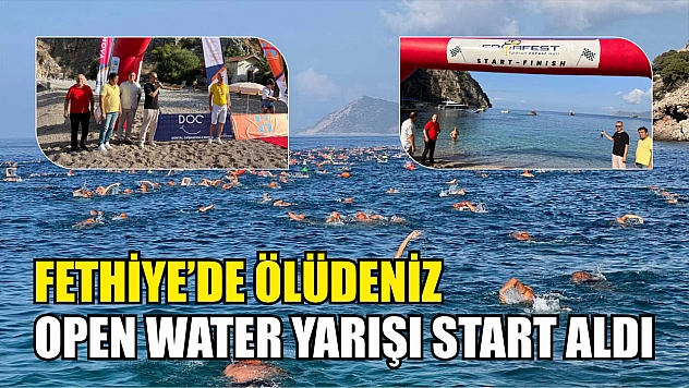 Fethiye'de Ölüdeniz Open Water yarışı start aldı