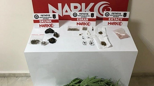 FETHİYE'DE UYUŞTURUCUYA GEÇİT VERİLMEDİ