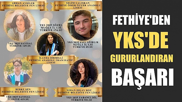Fethiye'den YKS'de Gururlandıran Başarı