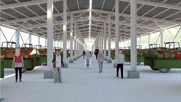 Karaçulha toptancı haline 40 Milyonluk yatırım