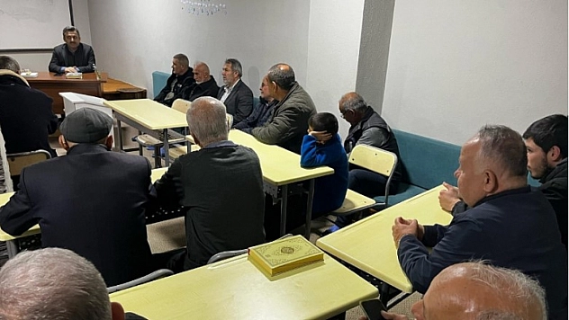 Fethiye Müftüsü'nden yetişkin öğrencilere ziyaret