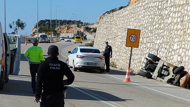 Forkliftin altında kalan kişi hayatını kaybetti