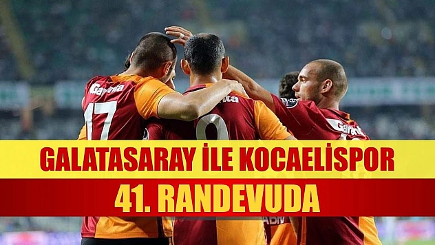 Galatasaray ile Kocaelispor, 41. randevuda