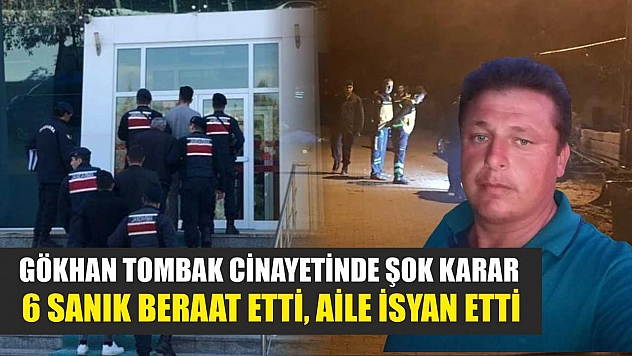 Gökhan Tombak Cinayetinde Şok Karar: 6 Sanık Beraat Etti, Aile İsyan Etti