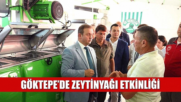 Göktepe'de Zeytinyağı etkinliği