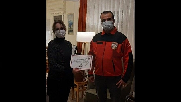 Gönüllülere sertifikaları takdim edildi