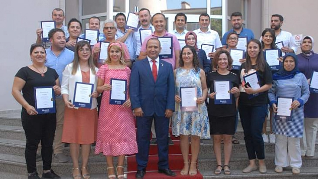 Uzlaştırmacı görevliler sertifikalarına kavuştu