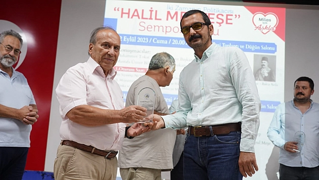 Halil Menteşe'nin çok yönlü kişiliği ele alındı