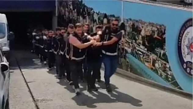 Hasım çete üyeleri adliyeye sevk edildi