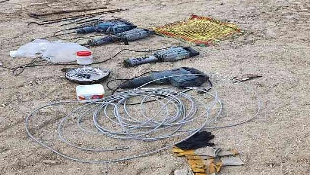 HAZİNE AVCILARI JANDARMADAN KAÇAMADI