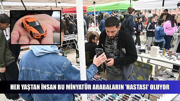 Her yaştan insan bu minyatür arabaların 'hastası' oluyor