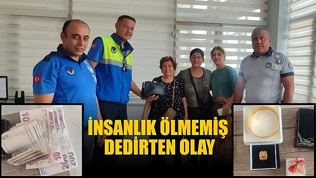 İnsanlık ölmemiş dedirten olay