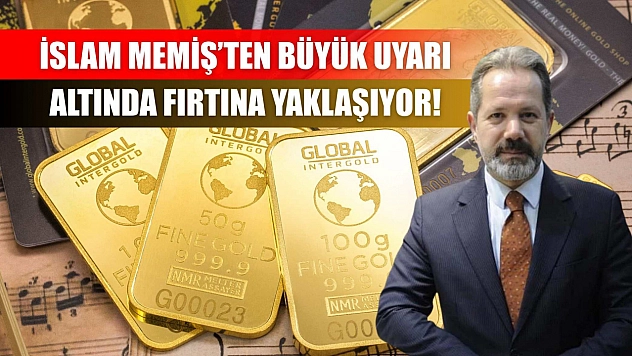 İslam Memiş'ten Büyük Uyarı, Altında Fırtına Yaklaşıyor!