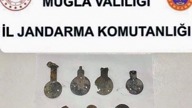 JANDARMADAN MİLAS'TA TARİHİ ESER OPERASYONU