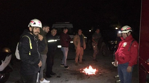 Kanyonda mahsur kalan genç kurtarıldı