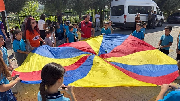 Kavaklıdere'de öğrenciler gönüllerince eğlendi