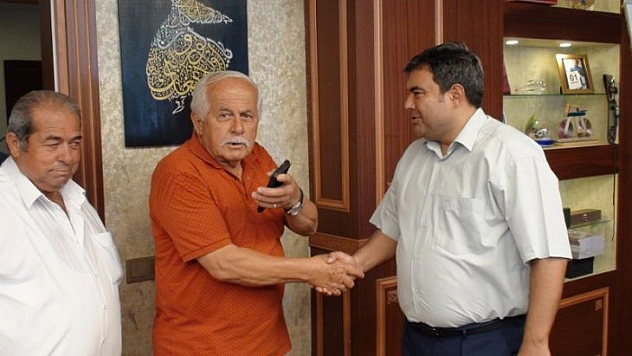 Kaymakam Balcı'yı ziyaret ettiler