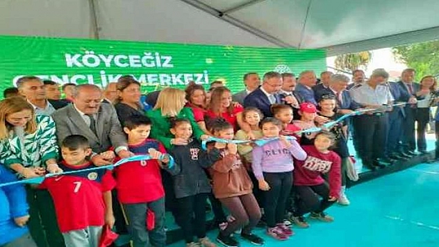 KÖYCEĞİZ GENÇLİK MERKEZİ VE SPOR SALONU AÇILDI