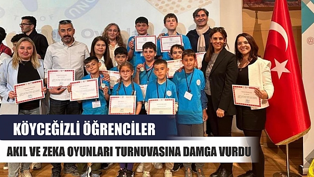 Köyceğizli öğrenciler Akıl ve Zeka oyunları turnuvasına damga vurdu