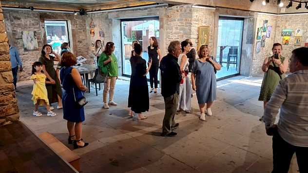 Kursiyerlerin Çalışmaları Sergileniyor