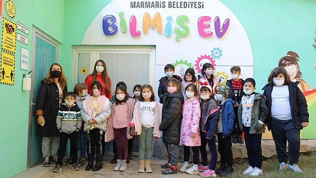 Marmaris Belediyesi Bilim Parkı 2'nci sınıf öğrencilerini ağırladı