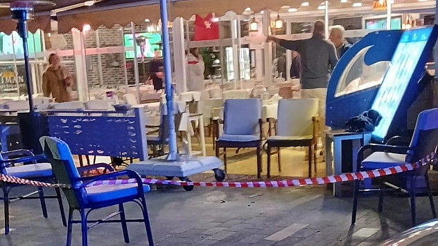 Marmaris'te restorana silahlı saldırı: 1 yaralı
