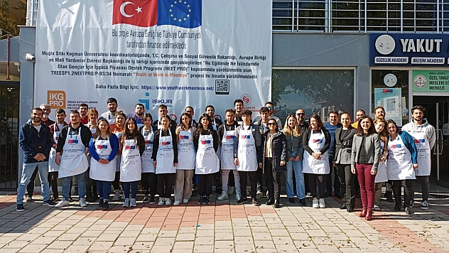 'Menteşe'de Gençler İşte' projesinde eğitimler tamamlandı