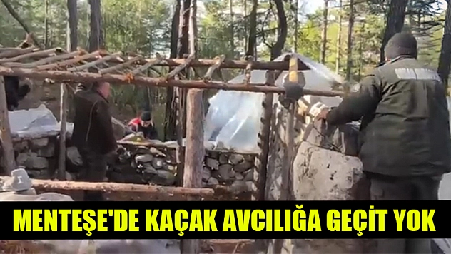 Menteşe'de kaçak avcılığa geçit yok