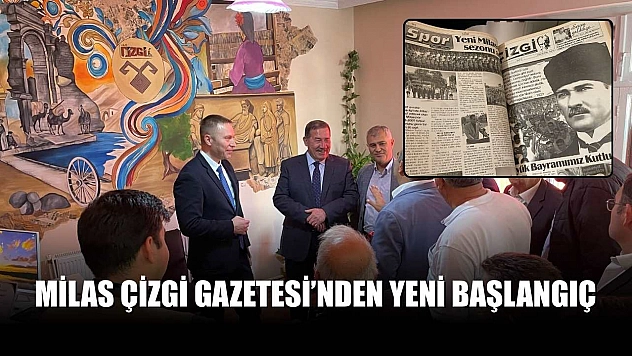 Milas Çizgi Gazetesi'nden yeni başlangıç