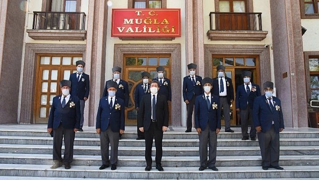 Milaslı Gazilerden Vali Orhan Tavlı'ya Ziyaret