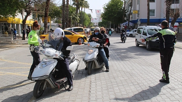 Motosiklet denetimleri arttırıldı