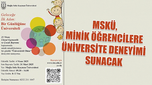 MSKÜ, minik öğrencilere üniversite deneyimi sunacak