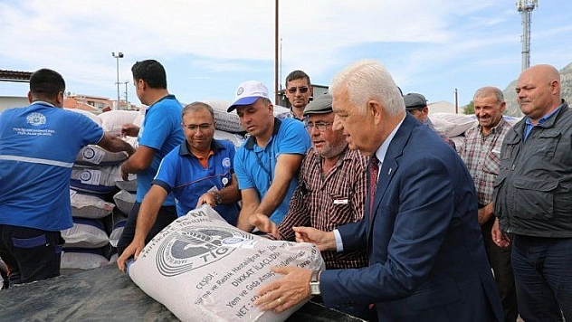 Muğla Büyükşehir'den tarım üreticisine 1 milyon TL destek