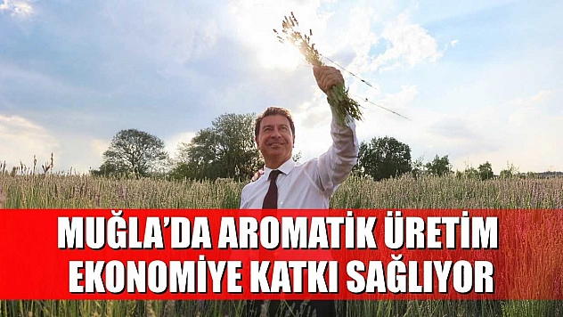 Muğla'da Aromatik Üretim Ekonomiye Katkı Sağlıyor