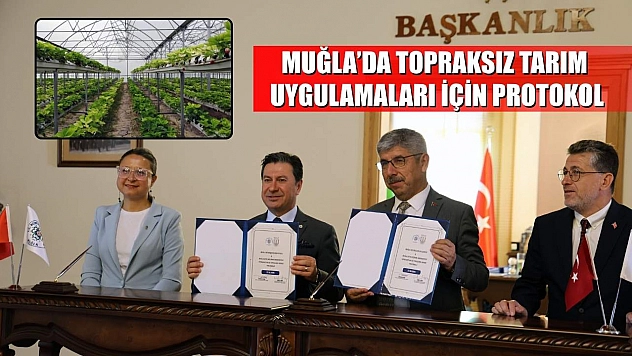 Muğla'da topraksız tarım uygulamaları için protokol