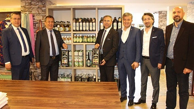 Muğla, Milas, Fethiye Ticaret ve Sanayi Odası Başkanları MELSA'yı ziyaret etti