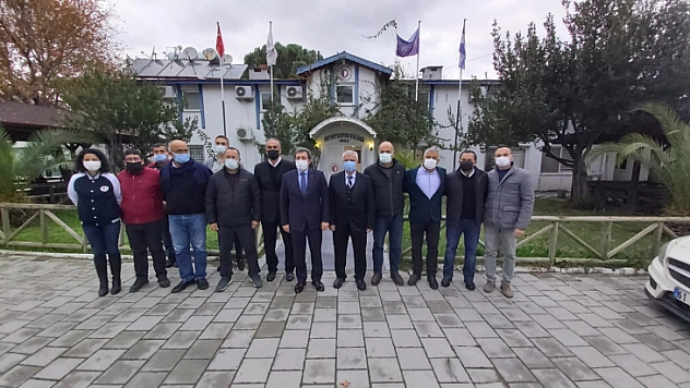 Vali'den Fethiyespor'a ziyaret