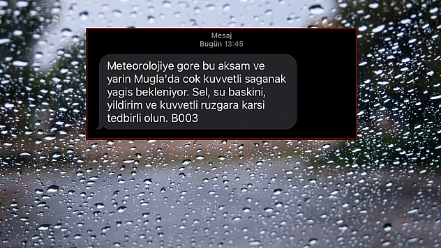 Muğla'ya çok kuvvetli sağanak yağış uyarısı! AFAD uyardı!