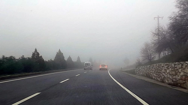 Muğla yeni yılı yoğun sis altında karşıladı