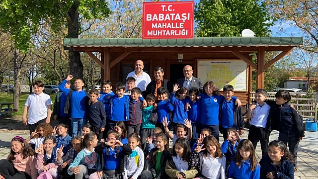 Muhtar Emray Yetim, öğrencilere ders verdi 