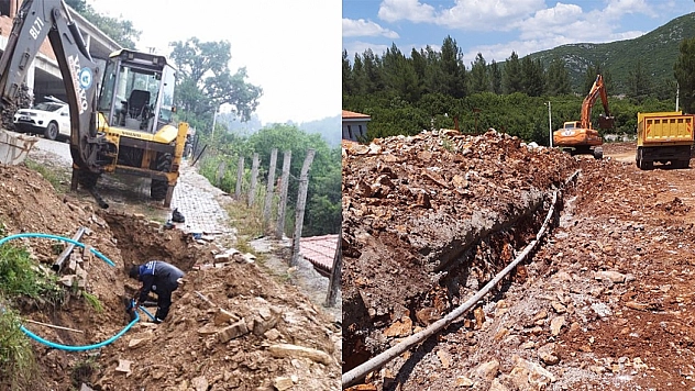 MUSKİ Kırsal Mahallelerde Çalışmalarını Sürdürüyor