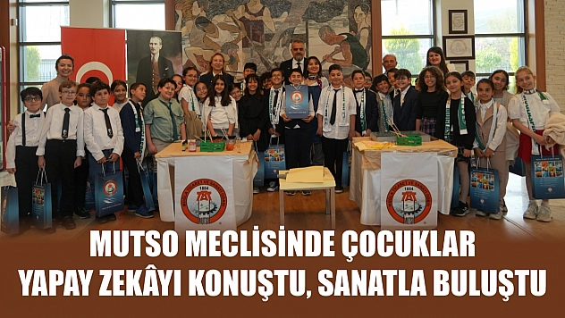 MUTSO Meclisinde Çocuklar Yapay Zekâyı Konuştu, Sanatla Buluştu