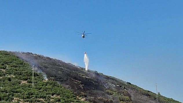 Orman yangını kontrol altına alındı