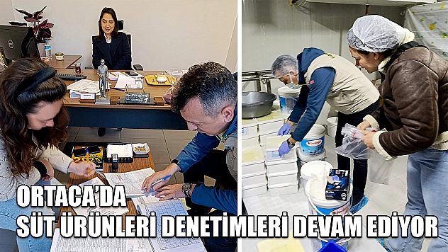 Ortaca'da süt ürünleri denetimleri devam ediyor