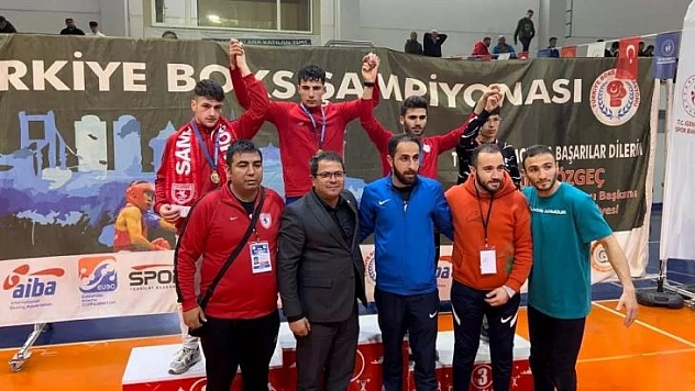 ORTACA'DA TÜRKİYE BOKS ŞAMPİYONASI YAPILDI